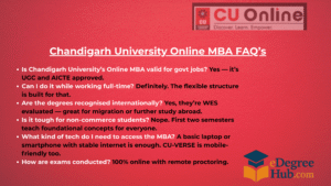 faq's cu online mba