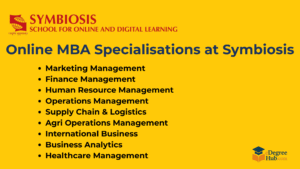online mba specialisation at symbiosis