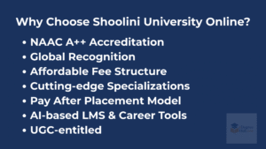 why shoolini university is good choice